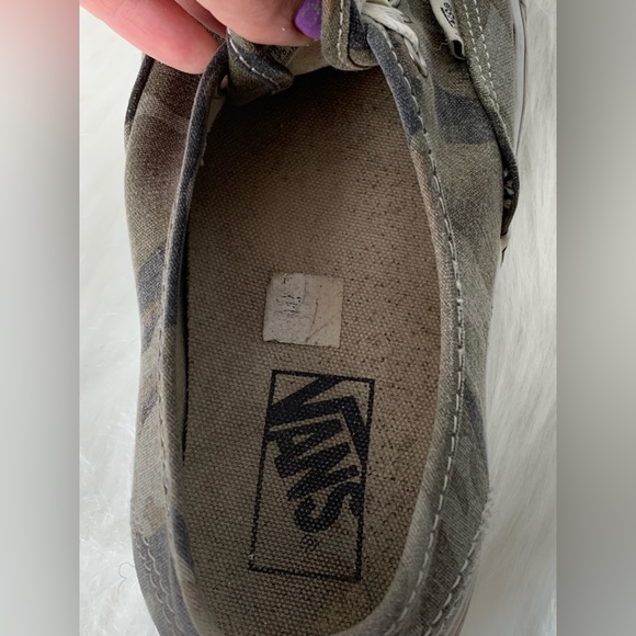 Vans | Unisex Camo Lace Up Shoes - Men’s Size 8 / Women’s Size 9.5 - Picture 9 of 11